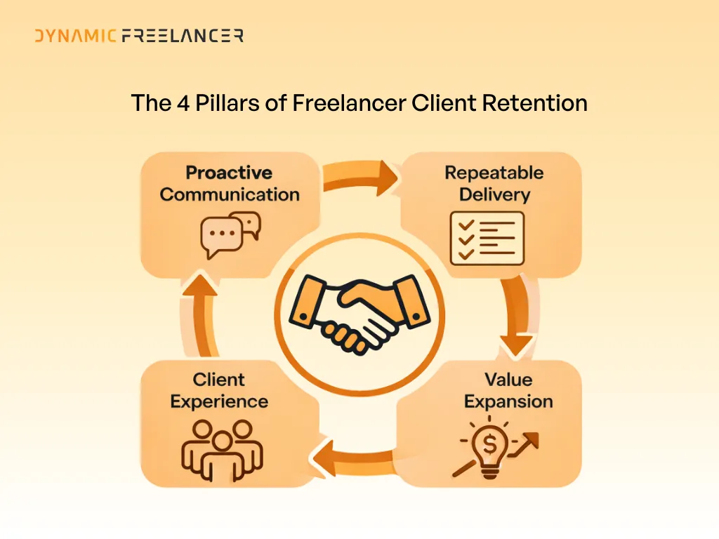 Ways to retain clients as a freelancer